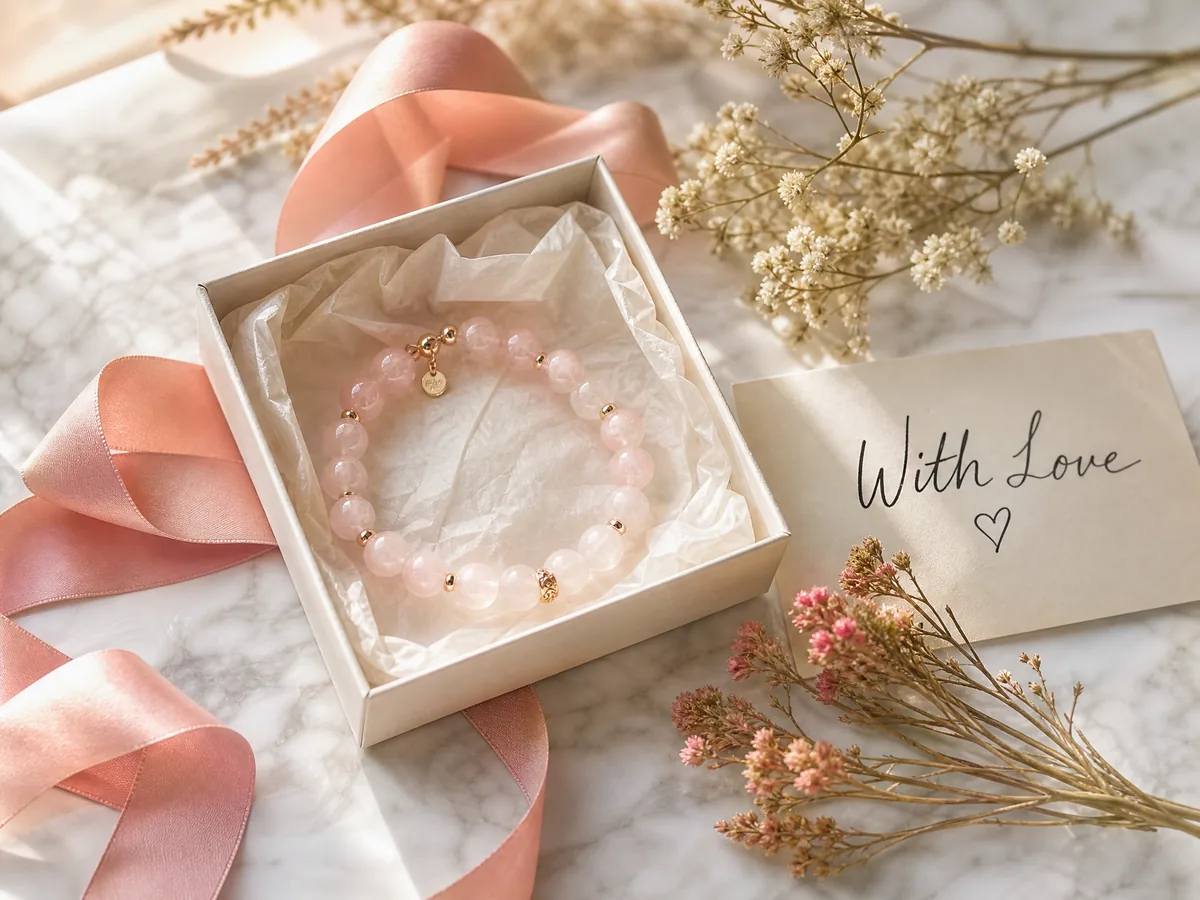 Crystal bracelet gift packaging